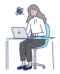 キャリアの不安を抱える女性